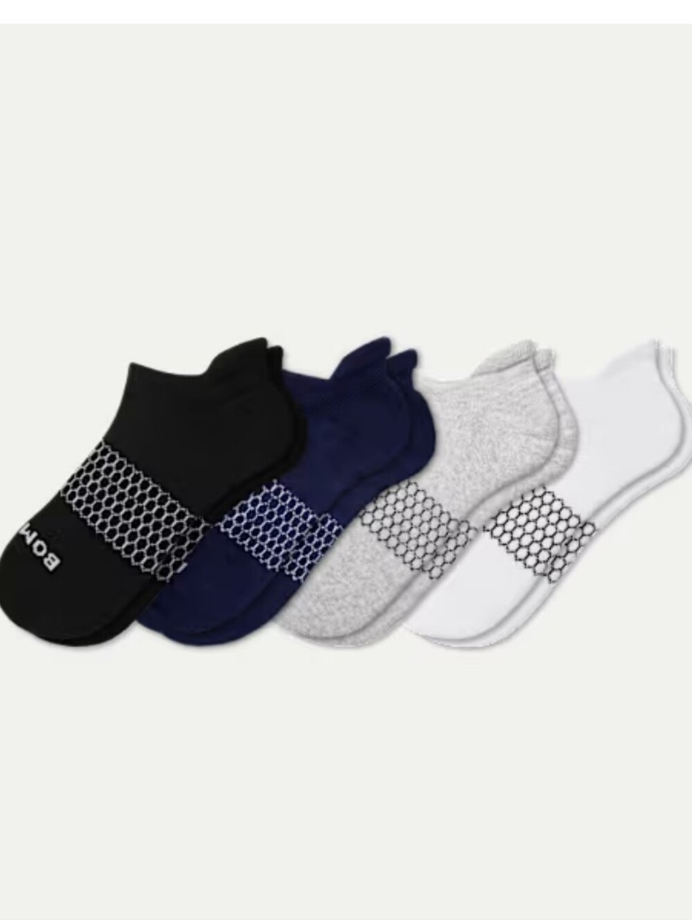 Bombas Solids Ankle Sock 4-Pack Socks 4-Pack